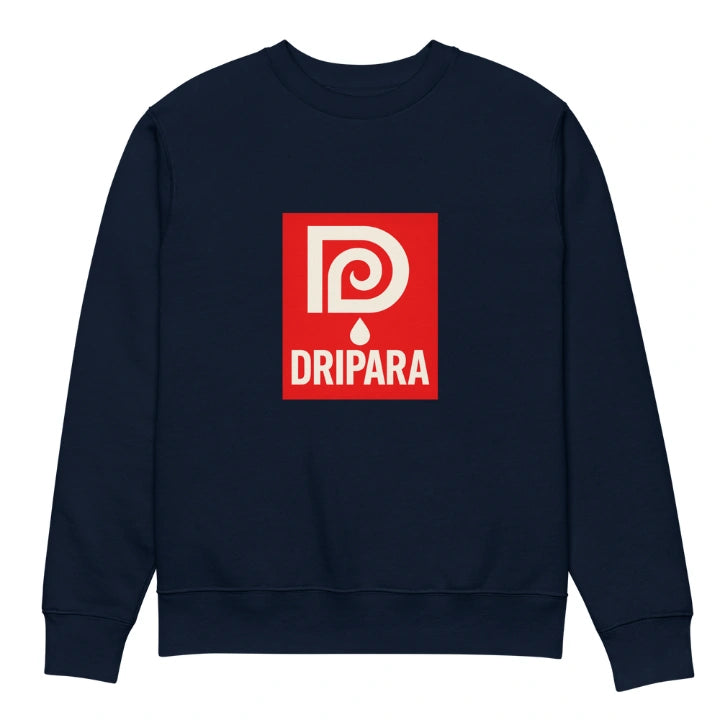 SIGNATURE NAVY CREWNECK
