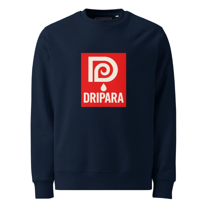 SIGNATURE NAVY CREWNECK