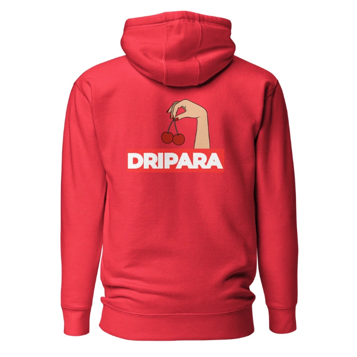 “CHERRY DROP” RED HOODIE – SUMMER 25 EDITION