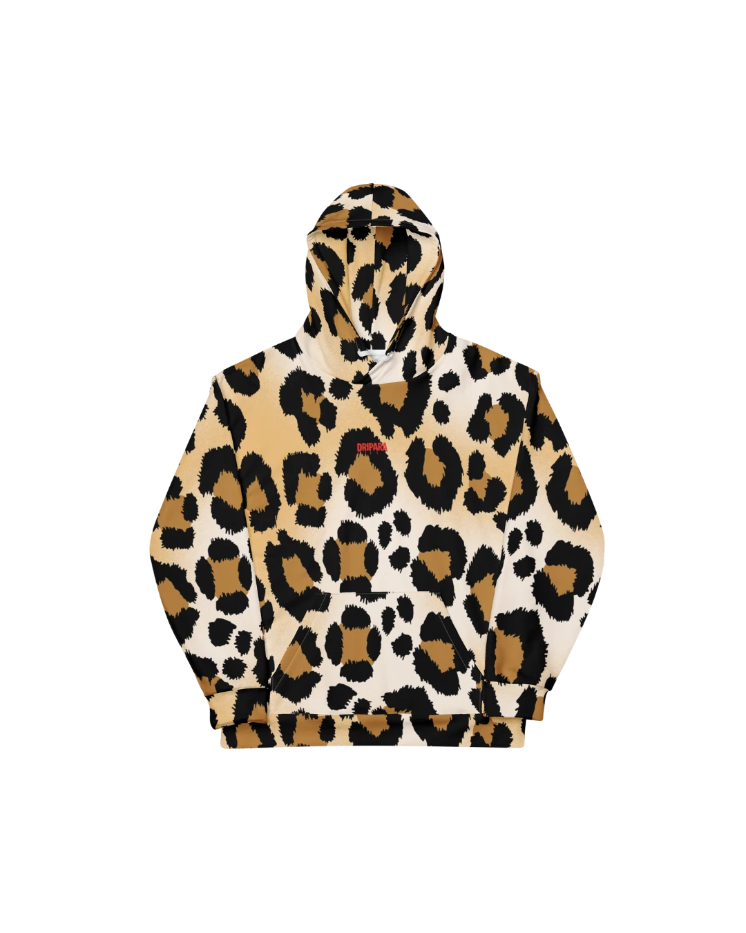 DRIPARA Premium Hoodie — Leopard
