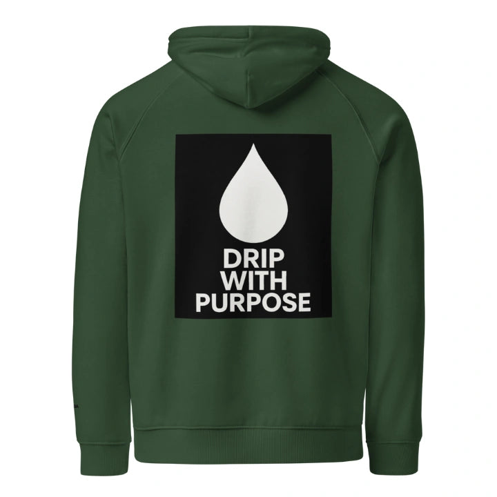 PURPOSE DROP GREEN HOODIE