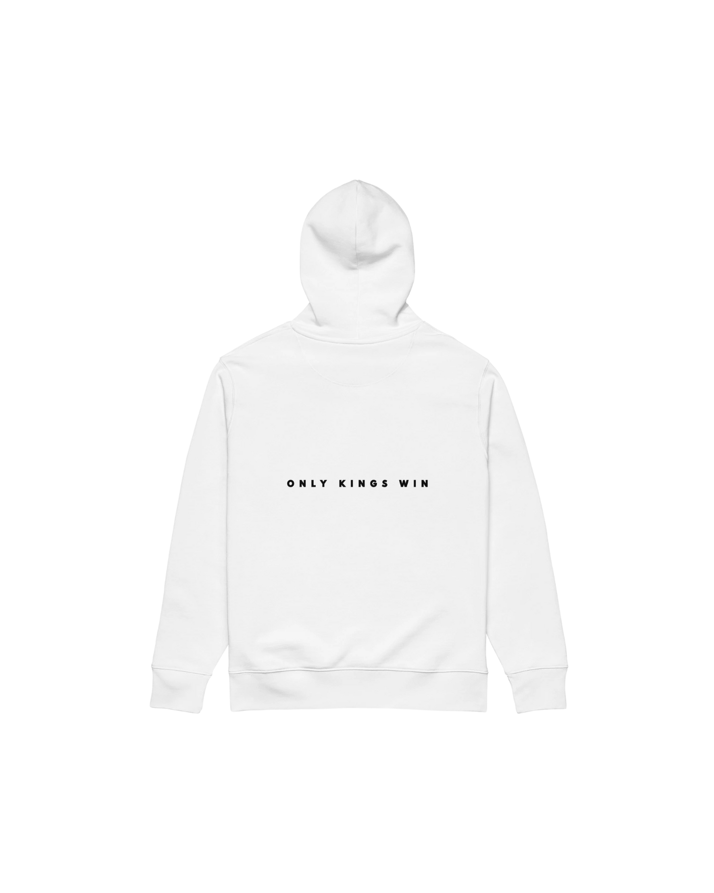 DRIPARA BOX LOGO HOODIE – WHITE