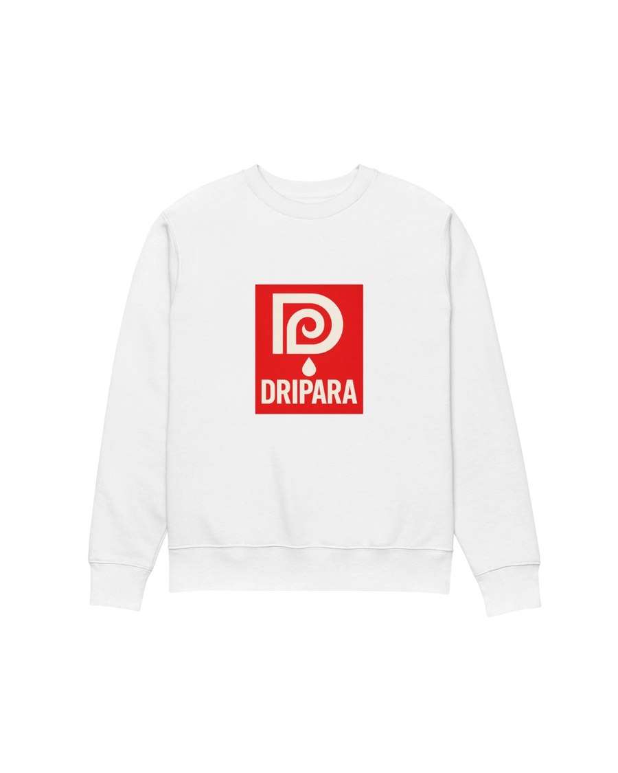 SIGNATURE WHITE CREWNECK