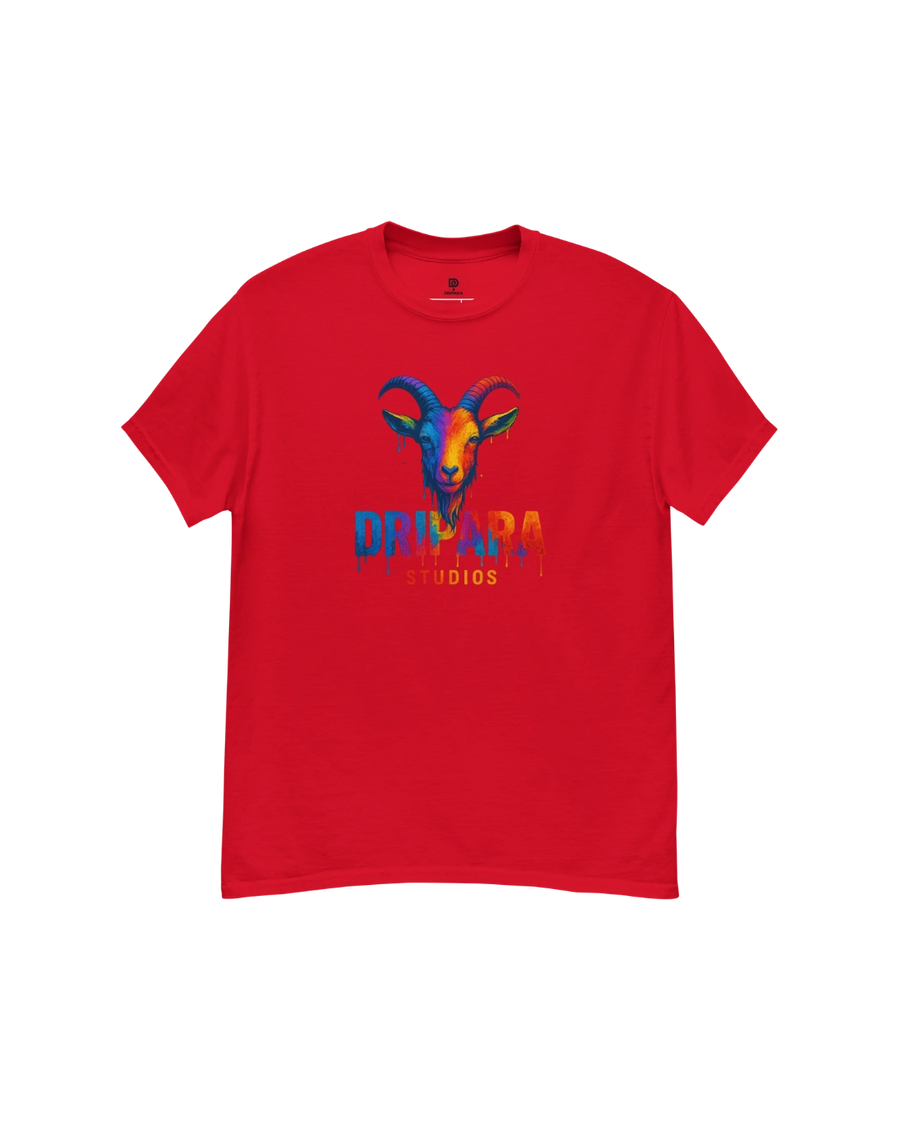 DRIPARA™ STUDIO GOAT TEE – RED