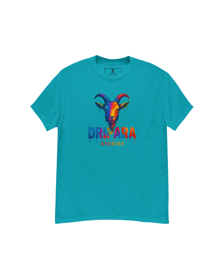 DRIPARA™ STUDIO GOAT TEE – AQUA