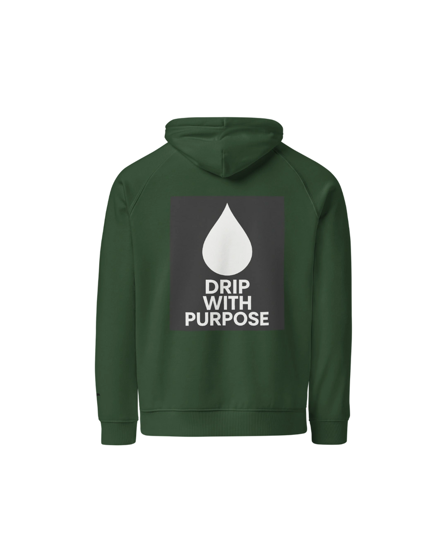 PURPOSE DROP GREEN HOODIE