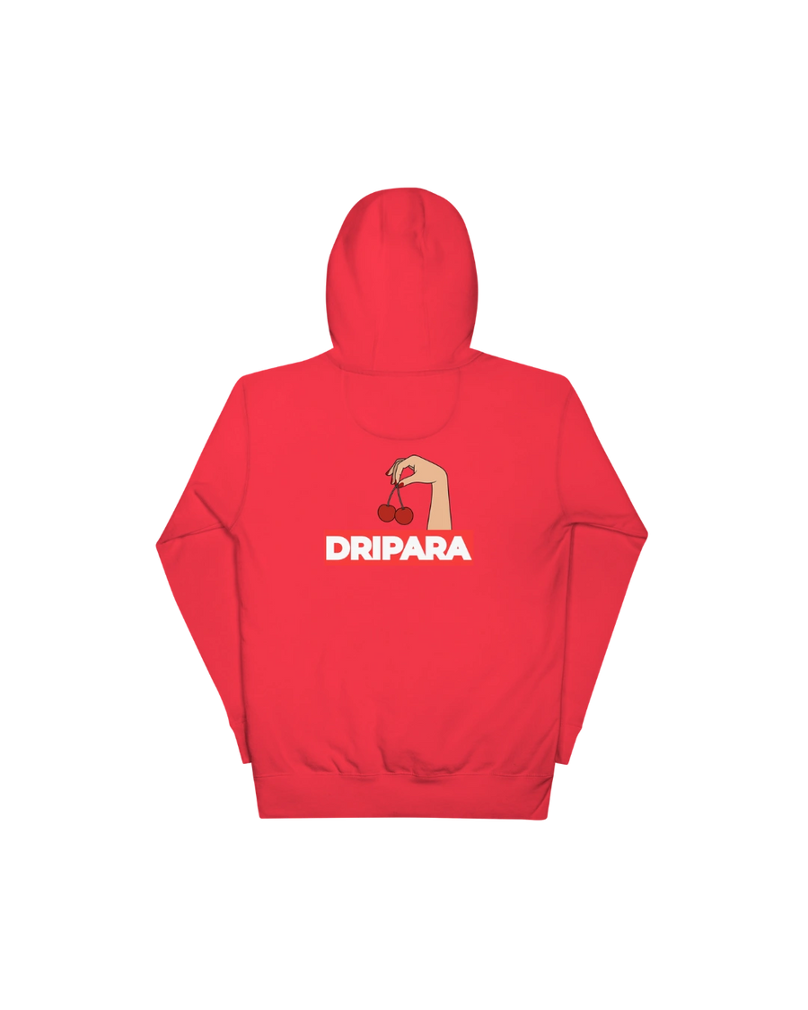 “CHERRY DROP” RED HOODIE – SUMMER 25 EDITION