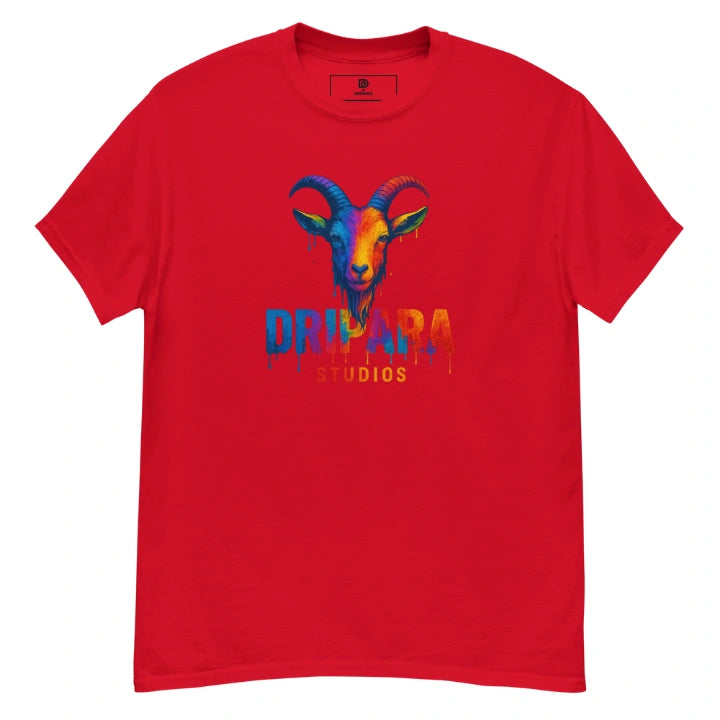 DRIPARA™ STUDIO GOAT TEE – RED
