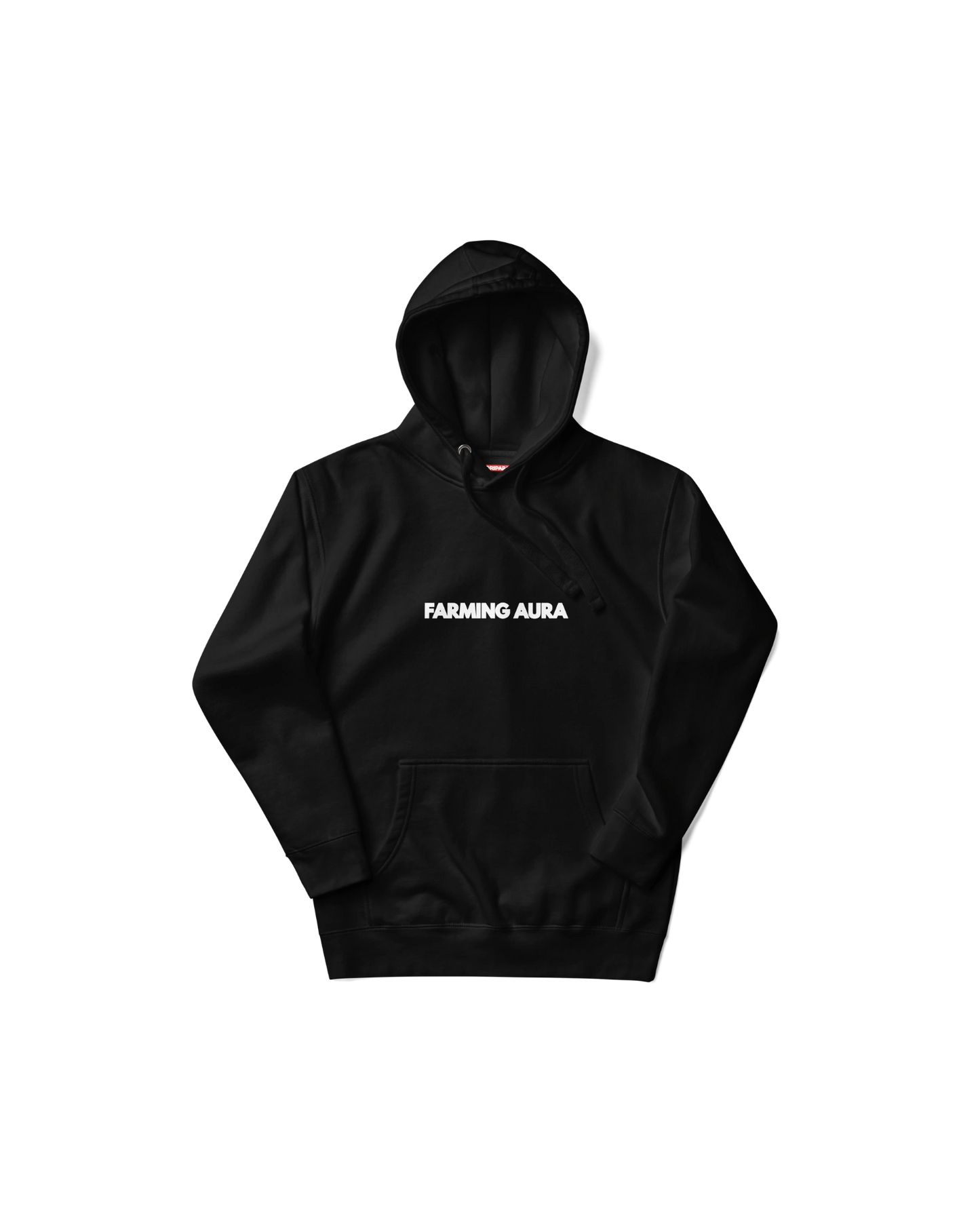 FARMING AURA HOODIE – BLACK