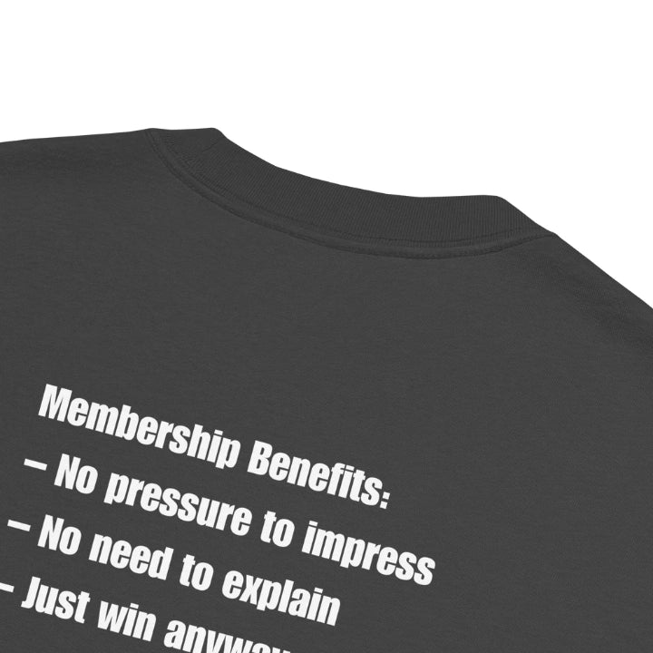 ANTI-GENIUS CLUB™ Oversized Tee – Faded Black