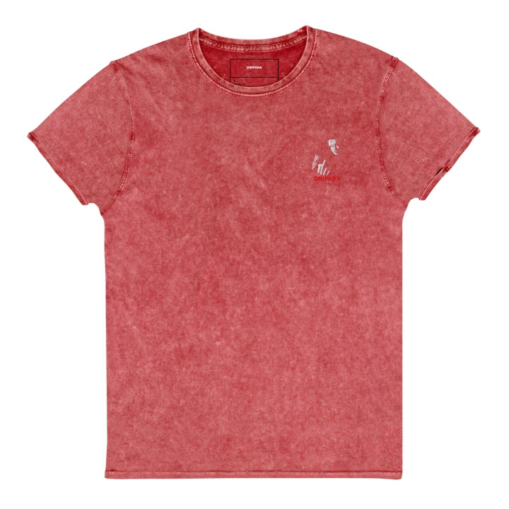 STREET CALL WASHED RAW RED T-SHIRT