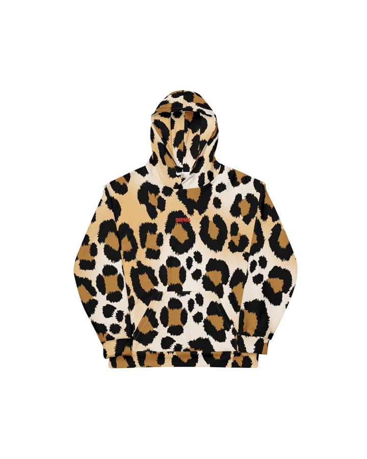 DRIPARA Premium Hoodie — Leopard