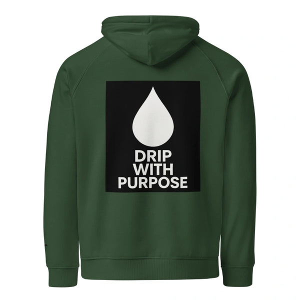 PURPOSE DROP GREEN HOODIE