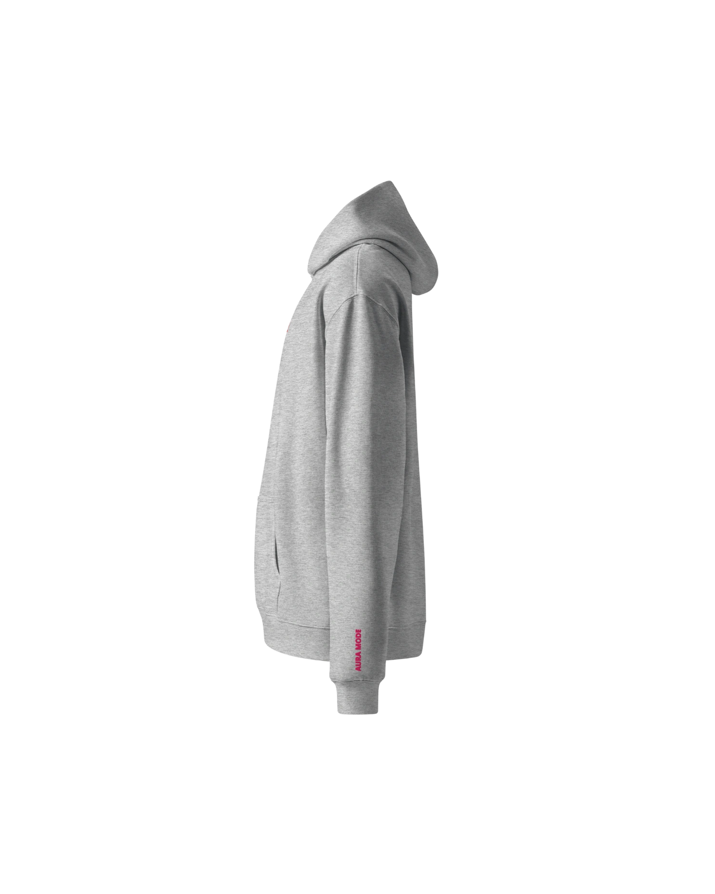 DRIPARA BOX LOGO HOODIE – GREY