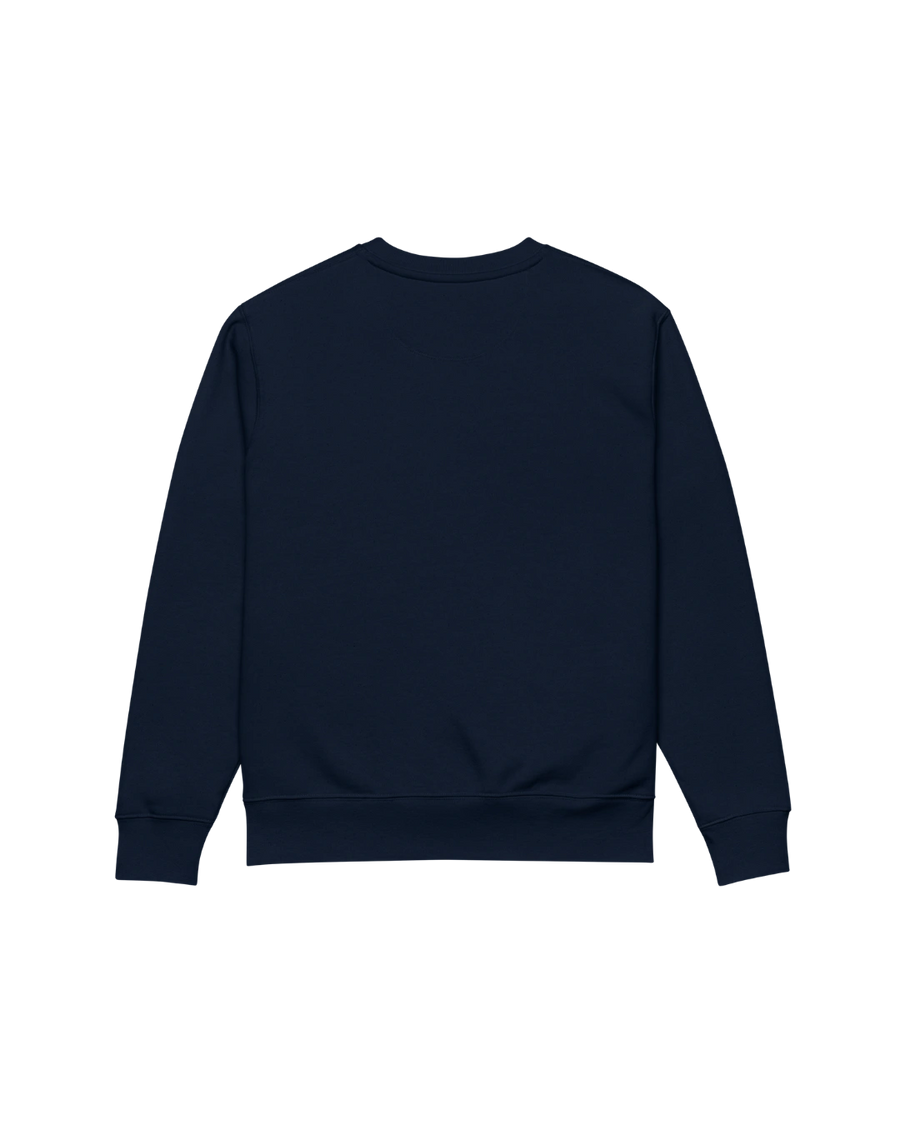 SIGNATURE  NAVY CREWNECK