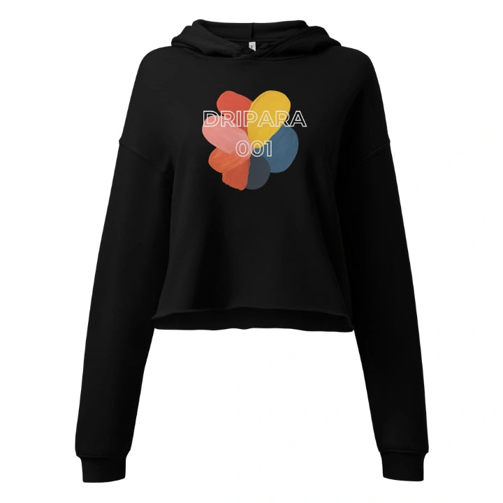 COSMIC PALETTE BLACK HOODIE
