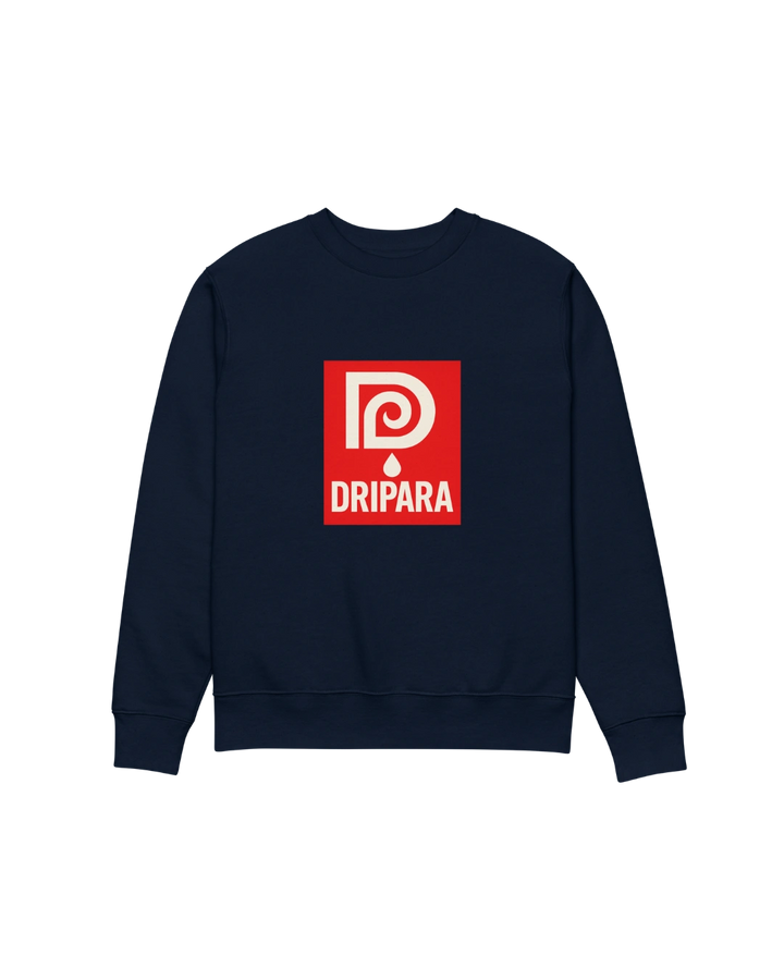 SIGNATURE  NAVY CREWNECK