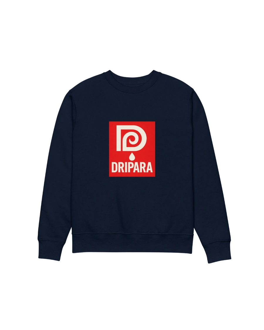SIGNATURE  NAVY CREWNECK