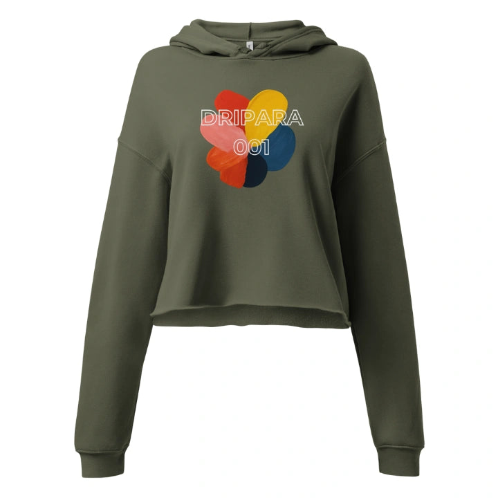 COSMIC PALETTE OLIVE HOODIE