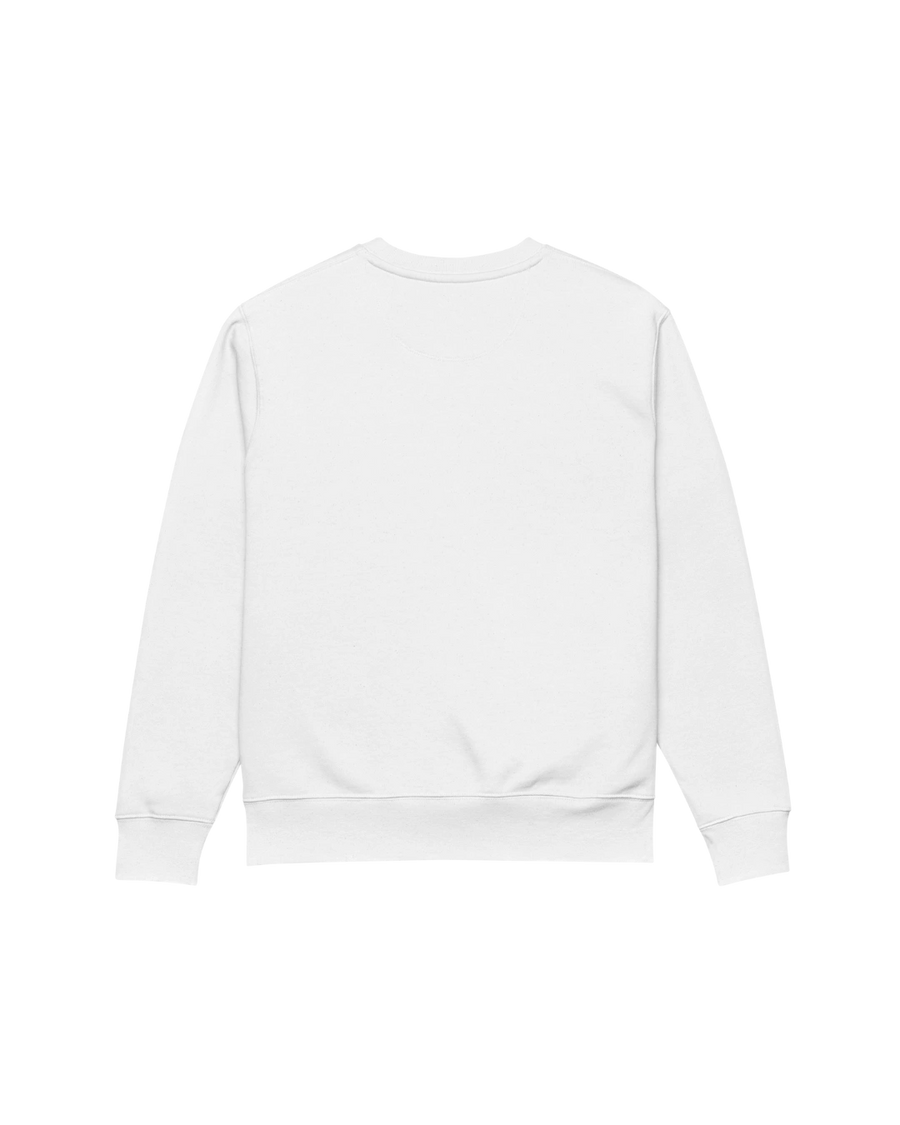 SIGNATURE WHITE CREWNECK
